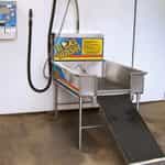 dog wash tub station