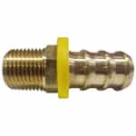 30-215 Push On Barb Male Brass Adapter