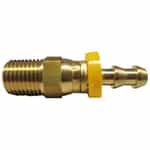 30-385 Push Barb Swivel - 1/4" Hose I.D. X 1/4" Male NPTF