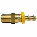 30-386 Push Barb Swivel - 3/8" Hose I.D. X 1/4" Male NPTF