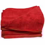 ULTRA-80RED Towels by Dr. Joe Ultra-80 Heavy Microfiber Red 12 Pack