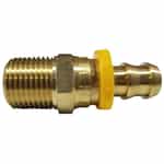 30-389 Push Barb Swivel - 1/2" Hose I.D. X 1/2" Male NPTF
