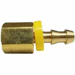 30-221 Push Lock Barb Female Brass Adapter
