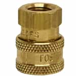 25FS ZSi Foster Brass Straight-Thru Socket