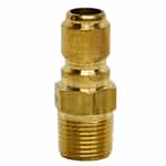 38MPB ZSi Foster Brass Straight-Thru Plug