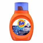 bottle of tide with bleach alternative laundry detergent