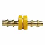 Brass 1/4" Pushlock Splicer