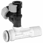 White Dual Barb Injector from Hydra-Flex