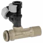 Tan Dual Barb Injector from Hydra-Flex