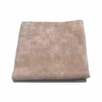Stack of Gray Microfiber Towels