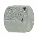 03-04C12 Stainless Steel 37-Degree JIC Cap Nut, 1-1/16-12 Thread