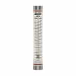 Blue-White Industries F-40375LN-4 Acrylic Flowmeter, 0.1 - 1GPM, 1/4 FNPT Adapter