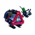 Udor 03-Z85GR5 Zeta-85/GR-5 Triple Diaphragm Pump with Gear Box