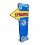 EENIS TSS Car Wash Entrance/Exit Sign