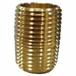 Brass 28-134 Close Pipe Nipple, 1/2 in.
