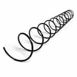 Rain Tunnel 21465-12 Black Painted Metal Helix for Mega-Vendors, 12-Pitch CCW, 3.75 in. OD