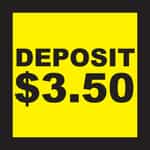 CB0440-14 Deposit 3.50 Sticky Decal