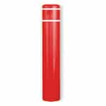 Post Guard 10 7/8 x 60 Red and White Bollard Sleeve