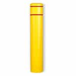 Post Guard 10 7/8 x 60 Yellow and Red Bollard Sleeve