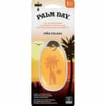 005313R01 PlastiColor Beach Theme Pina Colada Air Freshener