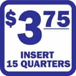 15157 Insert 15 Quarters Blue and White Decal