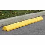 Ideal Shield 6' Yellow Parking Block for Asphalt