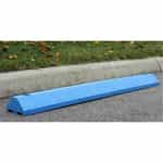 Ideal Shield 6' Blue Parking Block for Asphalt