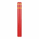 Post Guard 7 x 60 Red and Yellow Bollard Sleeve