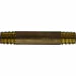 40-024 Red Brass Long Pipe Nipple