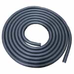 50' coil of 1.5" diameter Gray Dura-Slide Vacuum Hose
