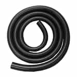 black tapered vacuum hose