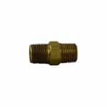 28-211L Brass Hex Pipe Nipple Fitting