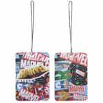 005671R01 Plasticolor Marvel Logos Air Freshener - 6 Double Packs