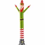 Air-Filled Nylon Holiday Elf Dancer, 10 Foot