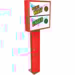 Please Wait and Enter Car Wash Fixture