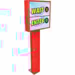 Wait/Enter Car Wash Fixture