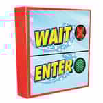 Wait/Enter Car Wash Fixture with Swivel Mounting