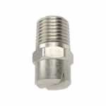 20120-04 Flat Fan 303 Stainless Steel Spray Nozzle - 1/4 Inch Male NPT