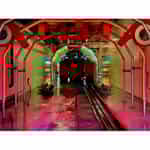 Car Wash Lights 24' Red LED on arch in tunnel car wash