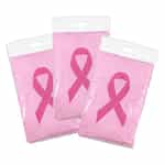 Pink Breast Cancer Awareness Ribbon Towels