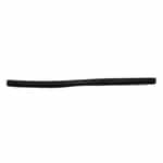 single black tube for a laundry pump