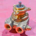 brass rotary vane pump with viton
