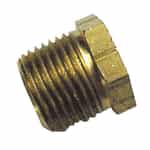 28-202S Solid Brass Hex Head Pipe Plug