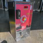 steel car wash coin box with credit card swiper