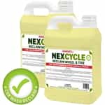 two pails of nexcycle reclaim wheel & tire cleaner