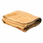 tan hand towel