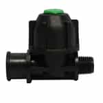 black and red diaphragm check valve