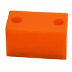 PDQ 06060030 Rubber Bumper Dampener - 1.25in. x 2.5in. x 1.5in.
