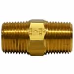 brass hex nipple