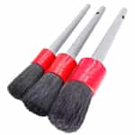 three brushes